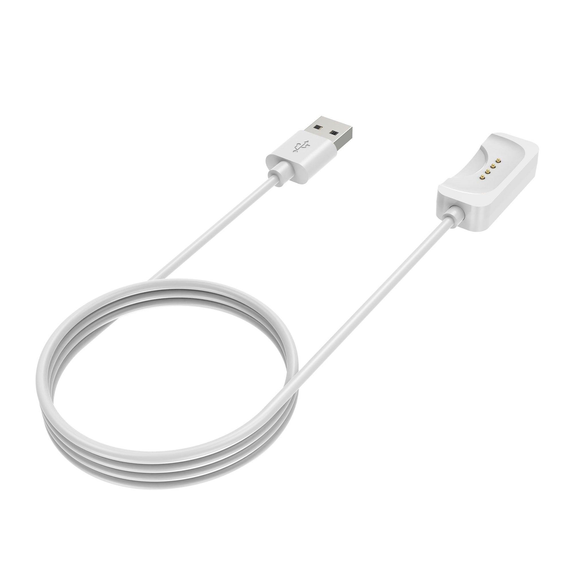 For OnePlus Watch 2 Magnetic Watch Charger 100cm Smart Watch Charging Cord - White For OnePlus Watch 2 Magnetic Watch Charger 100cm Smart Watch Charging Cord - White